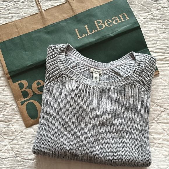 LL Bean Rib Knit Sweater - Picture 9 of 9